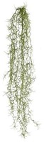 artplants Kunst Sukkulente Tillandsia Blimfy, HäNgend, DunkelgrüN, 80Cm