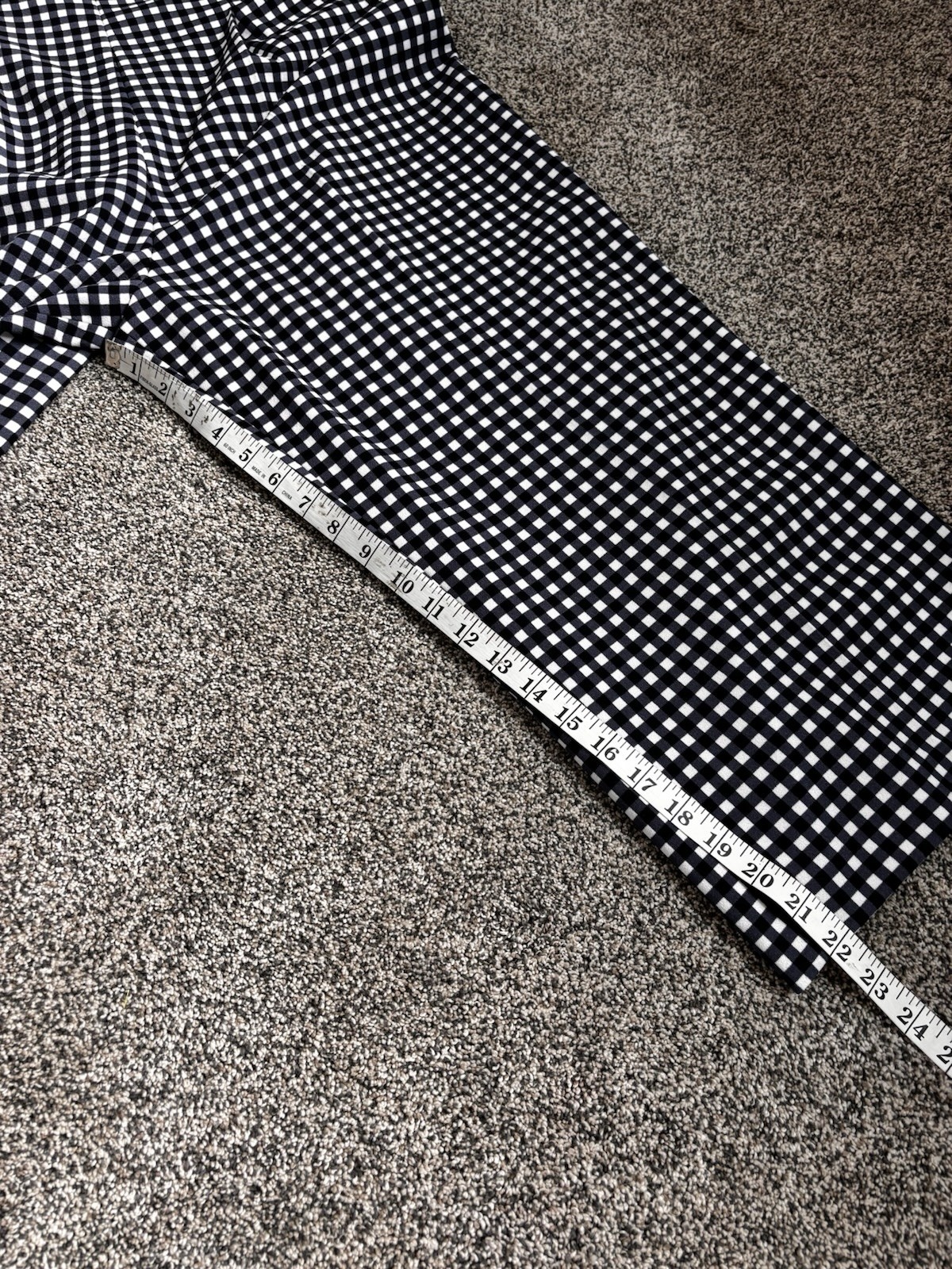 tommy hilfiger Jumpsuit cropped wide leg blue & White plaid belted sleeveless 12 thumbnail 14