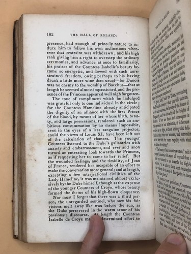 Sir Walter Scott Quentin Durward Vol 1 1823 OLD ANTIQUE LITERATURE HISTORICAL - Picture 10 of 17