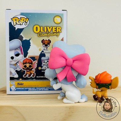 Funko Pop Disney Oliver & Company Georgette With Tito #1706 Vinyl