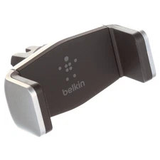 Belkin Car Vent Mount, Black and Silver, Phone Stand for iPhones, Samsungs, LGs