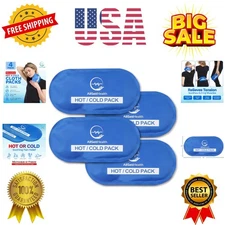 Reusable Hot and Cold Gel Ice Packs for Injuries | Cold Compress, Ice Pack, G...