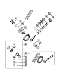 Genuine Mopar Drive Pinion Seal 52070457AA