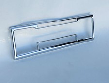 Chrome Bezel Face Plate For Mercedes Porsche Classic Becker Europa Car Radio