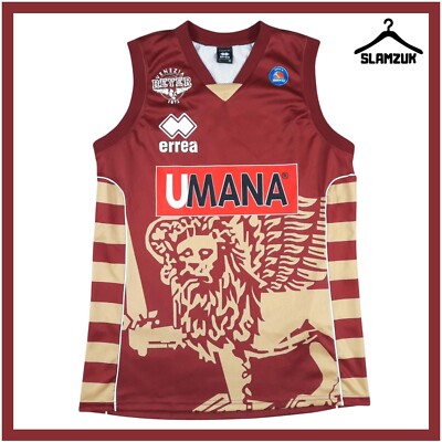 Reyer Venezia Basketball Trikot Errea Medium Fan Design Special 2020 2021 V39