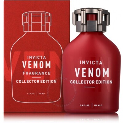 Invicta Watch Cologne VENOM Collector Edit Eau De Parfum Spray 3.4oz-100 ml NEW