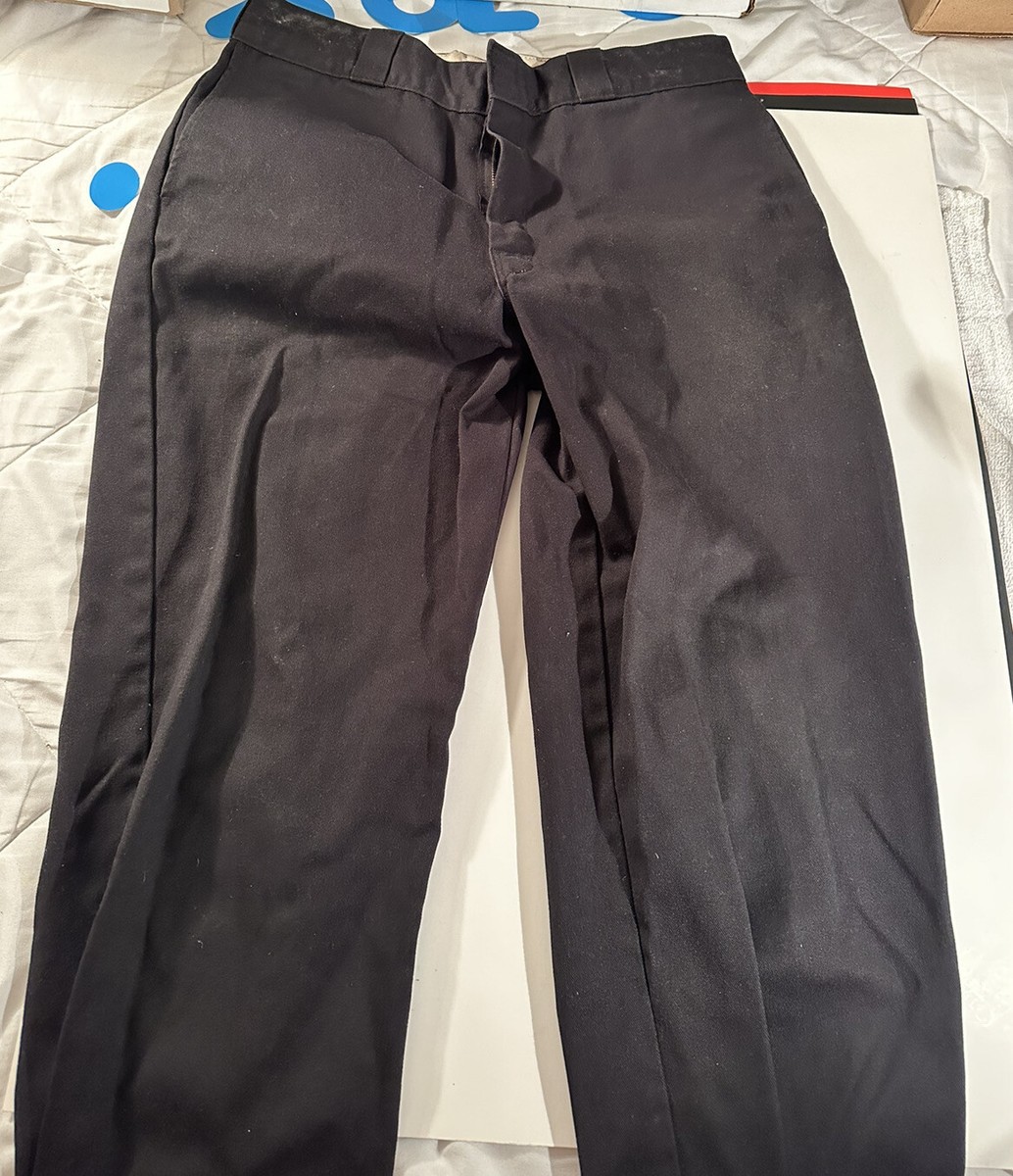 Dickies 874 Original Fit Work Pants Black 34 X 34 Mens | eBay