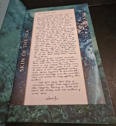 Skin of the Sea - Owlcrate 1st Edition Signed By Natasha Bowen - HC Book - Imagen 5 de 8
