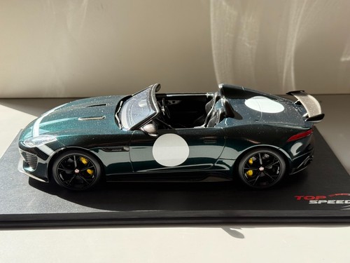 TOP SPEED TSM 1:18 SCALE JAGUAR F TYPE PROJECT 7 BRITISH RACING GREEN TS0033 - Picture 4 of 8
