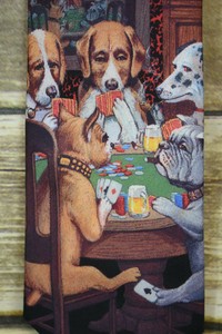 cassius marcellus coolidge dogs playing poker
