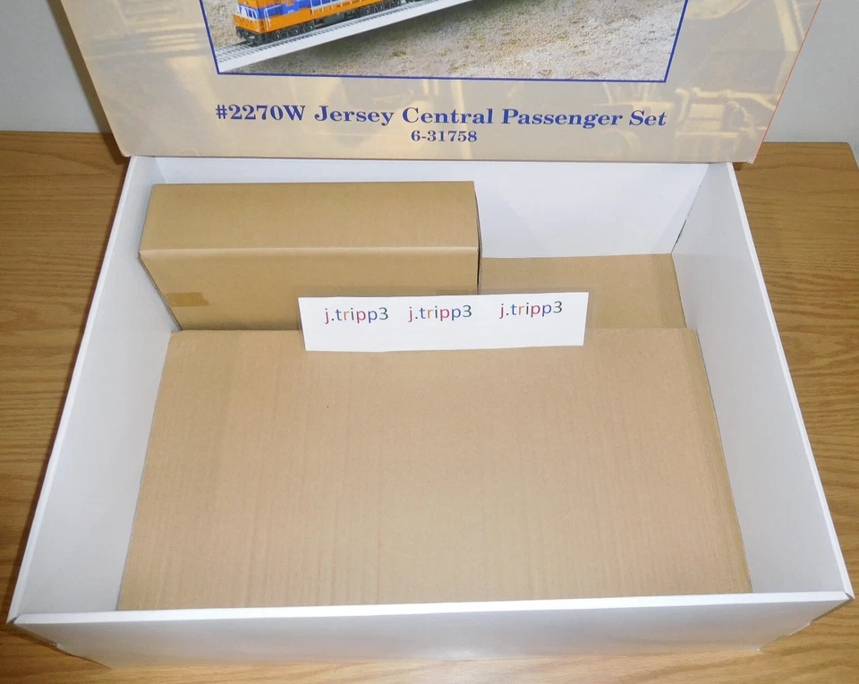 Lionel 6-31758 #2270W Jersey Central Set Box Only Postwar Celebration No Trains - Image 2 of 4