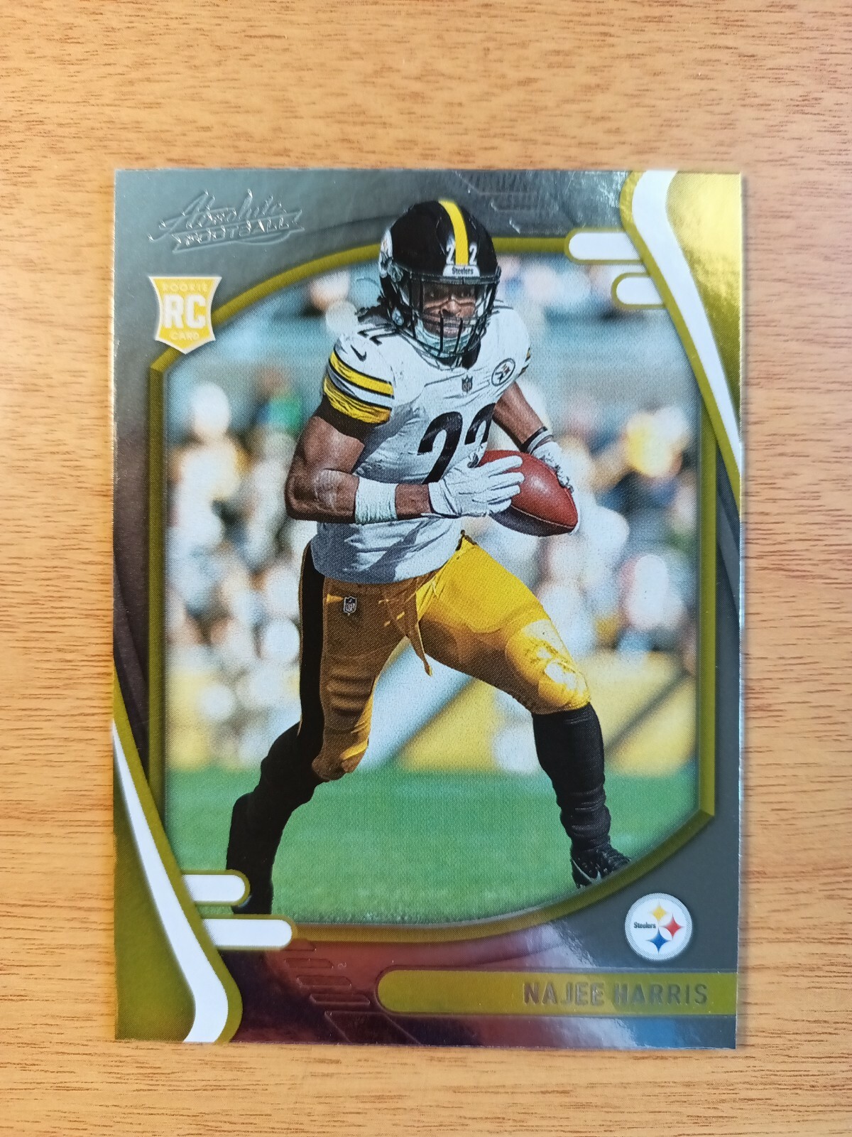 NAJEE HARRIS 2021 PANINI ABSOLUTE ROOKIE FOOTBALL CARD-#111-STEELERS
