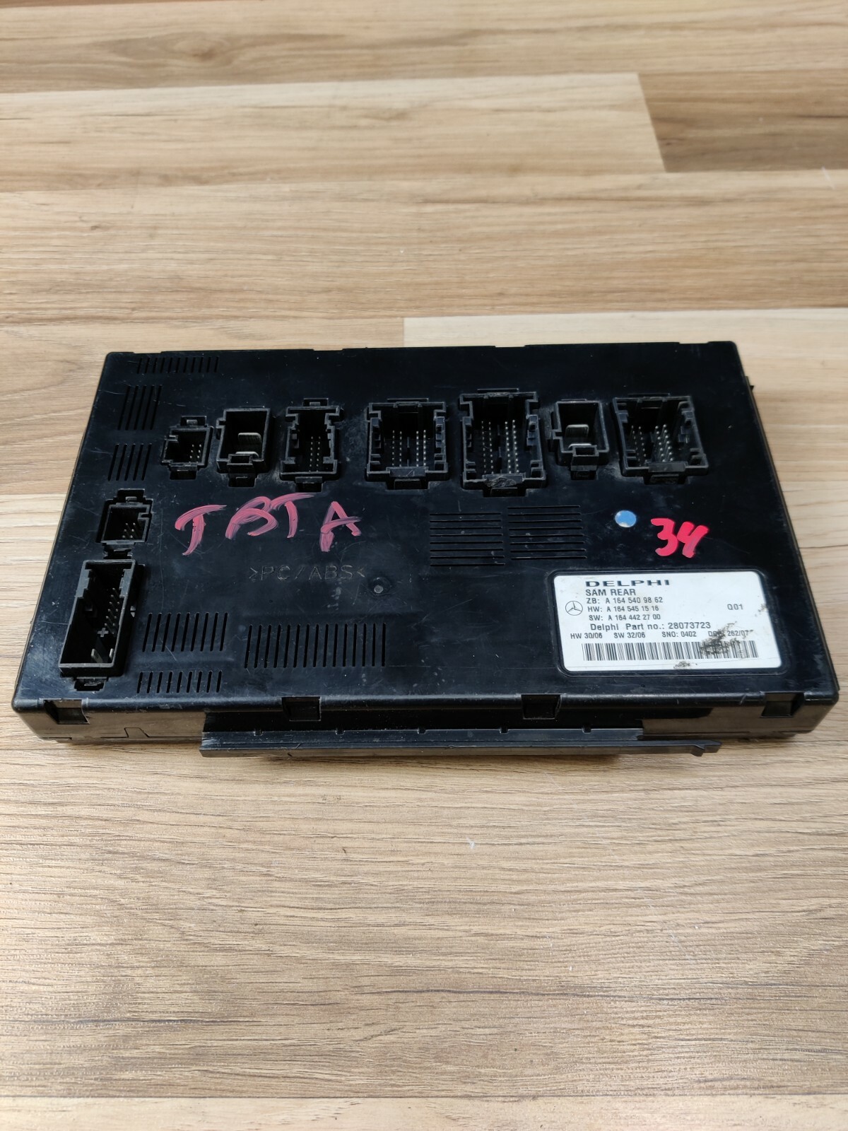 Mercedes-Benz W164 Rear SAM - Plug & Play - A1645409862 | eBay