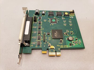 Acces PCIE-DIO-24DCS 24 Channel Digital I/O Card 82C54 Counter Timer ...