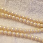 VTG 1960s Pearls Costume Strand 16in. Jewelry Necklace Mid-Century Gems — photo 2