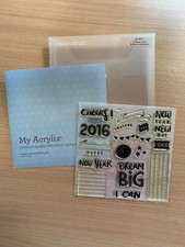 New Close the my Heart My Acrylix Stamp of the Month S1511 Cheers, 2016 