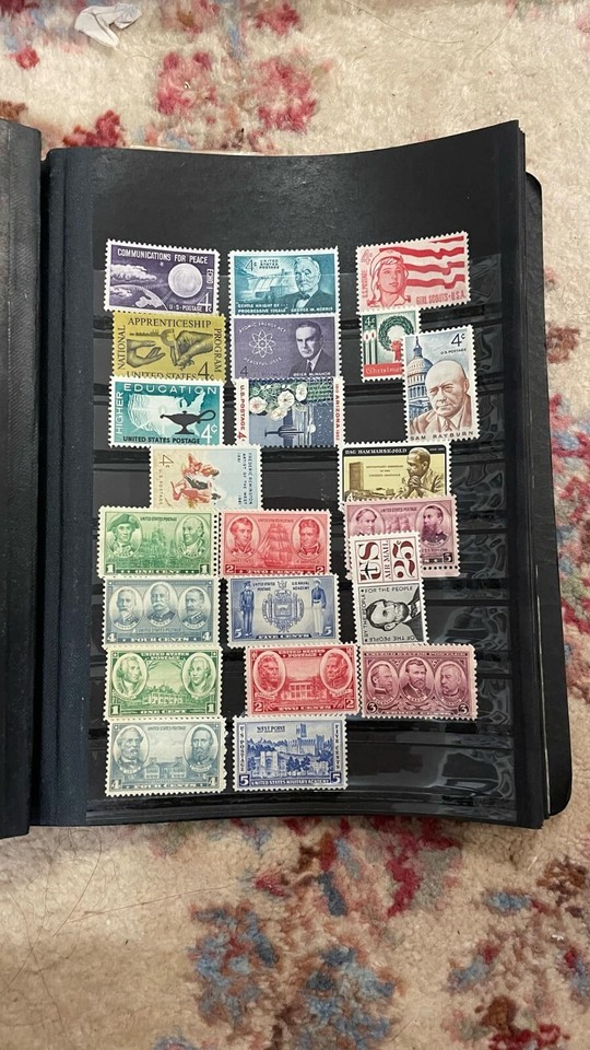 Stamp Collecting Stock Book With Stamps eBay