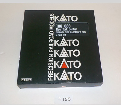 Kato 106-023 N Scale New York Central Smooth Side Passenger Kato 106-023 N Scale New York Central Smooth Side Passenger