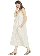 Hatch Maternity Women’s THE LILIANA DRESS Ivory Size 0 (XS/0-2) NEW