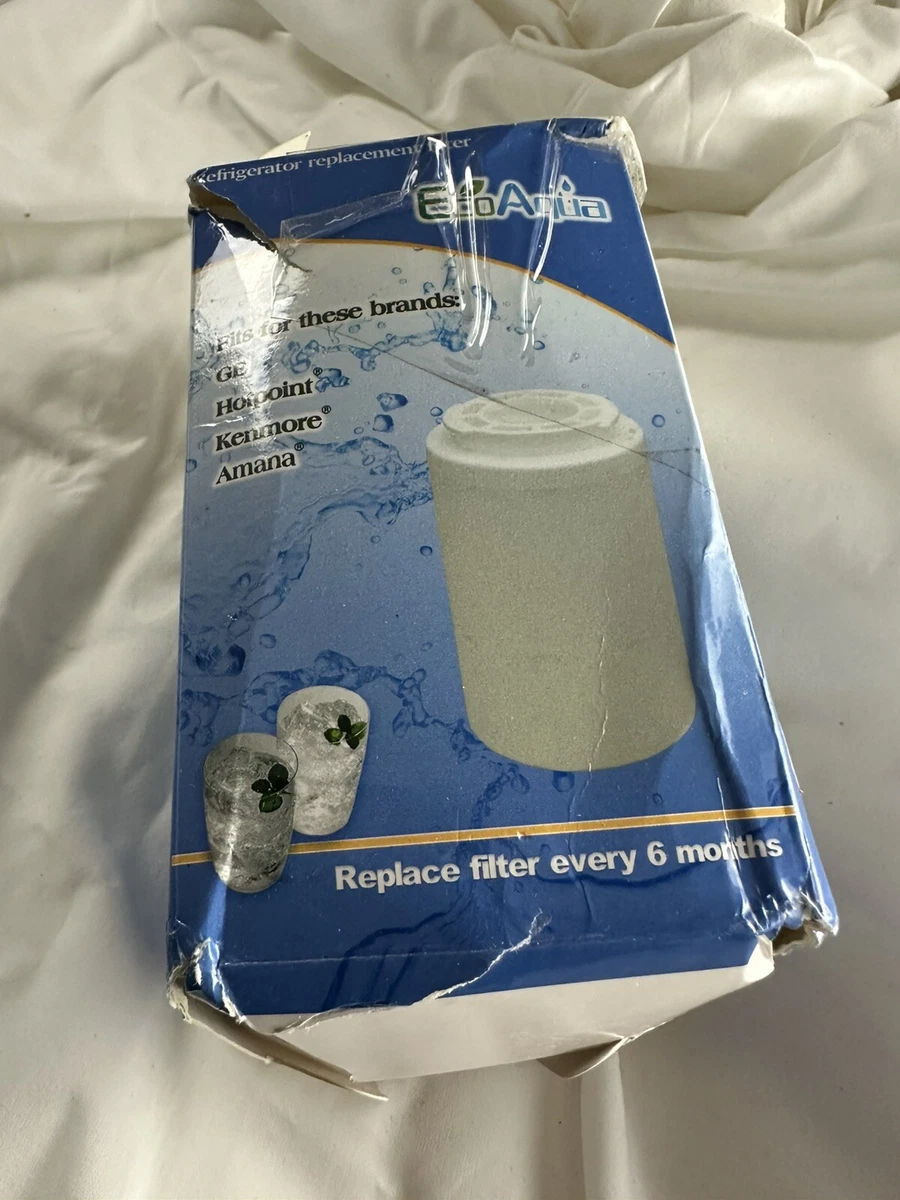 EcoAqua EFF6032D Filtro Acqua Frigorifero Compatibile Blomberg, Grundig - Sostituisce 4874960100, Certificato NSF