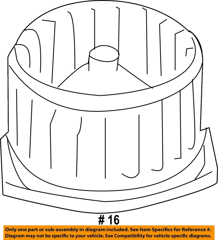 Motor de soprador HVAC usado serve: 2007 Subaru Forester 2.5 grau A - Imagem 4 de 4