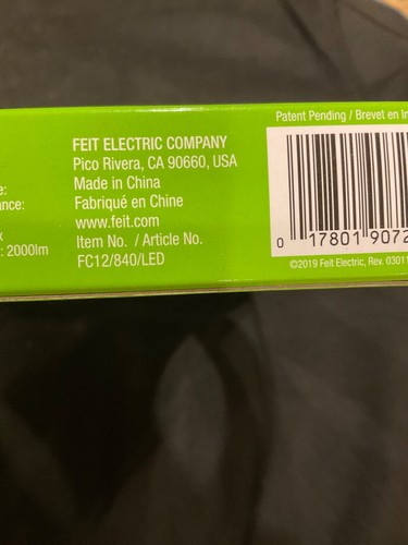Feit Electric - 12 In. LED Circular Lamp32W Replacement-Replaces T9 Fluorescent - Picture 2 of 6