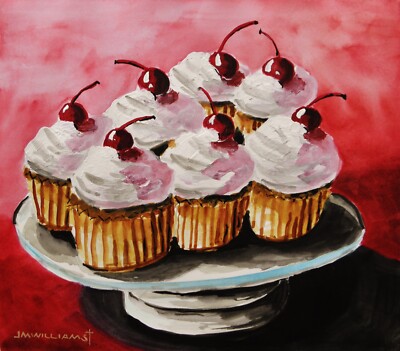 Cherry Vanilla Cupcakes