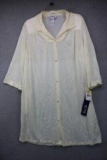 Vanity Fair Vintage Women's Button Up Night Gown-Size Medium-New w/Tags