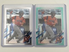 2021 Topps Pro Debut Chrome Wander Franco Green Parallel Refractor 15/75 +Base