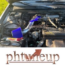 Blue Fit 1990-1993 Honda Accord Dxlxexex-rse 2.2 2.2l Air Intake Kit