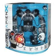 NEW WowWee Robosapien X Humanoid Exclusive Chrome Figure Robot w/ Remote RARE