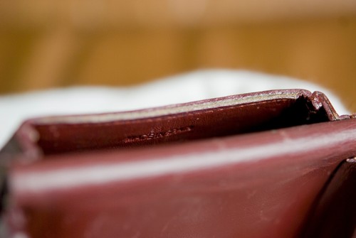 CARTIER Les Must de Cartier Leather Bordeaux Flip Coin Case (MADE IN SPAIN) - Picture 6 of 7