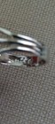 VINTAGE 18KT Blue Stone Big Cocktail RING HGE WITH A CIRCLE A Size 7 — photo 7