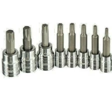 Kobalt New 1/4 Inch Drive Regular & Tamper Proof Torx Socket - Pick A Size