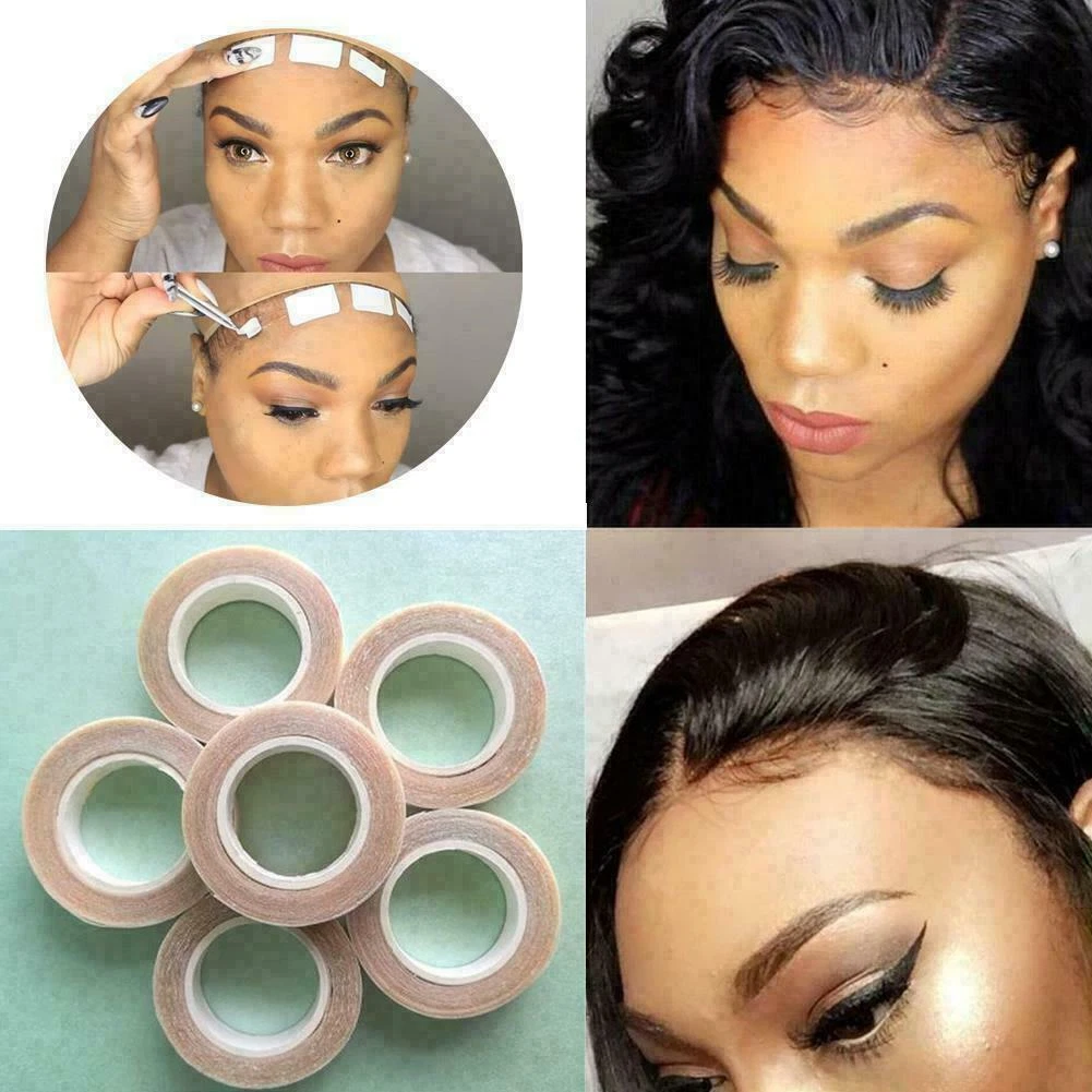 Hair Extension Adhesive Lace Glue Tape For Weft Wig Waterproof Double Sided Tape