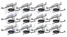 Topaz 4" Inch New Construction Can Light Housing - IC Air Tight E26 UL (12 Pack)
