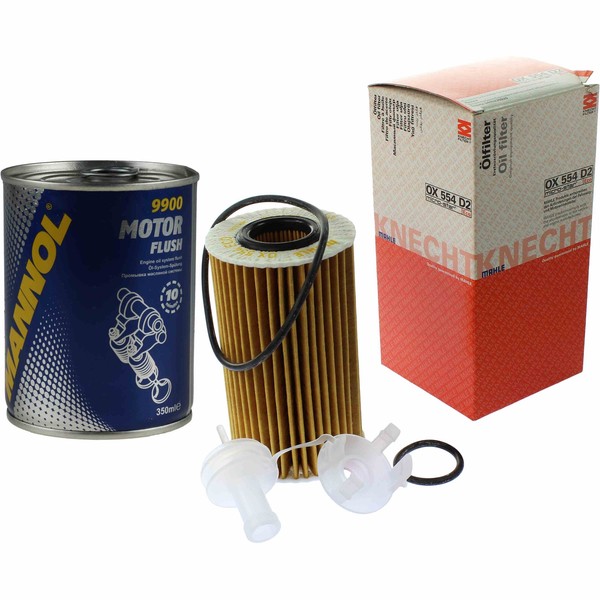 Original Mahle / Knecht ÖLfilter OX 554D2 + SCT Motor Flush MotorspüLung-image