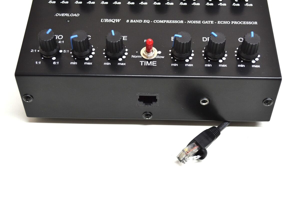 8 Band Sound Equalizer NOISE GATE Echo Compressor to YAESU 8 Band Sound Equalizer NOISE GATE Echo Compressor to YAESU