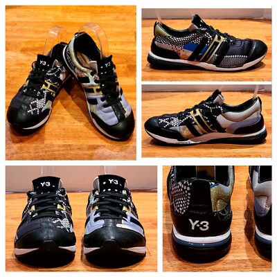 Y-3 Yohji Yamamoto x Adidas Floral Print Sneakers Women's Size 6
