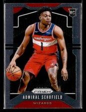 2019-20 Panini Prizm #280 Admiral Schofield Rookie Card Washington Wizards