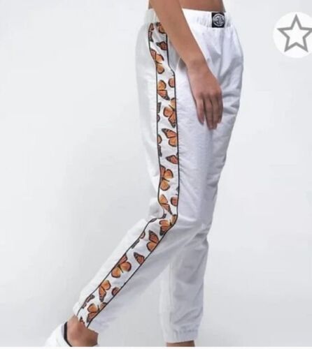 Petals by Petals & Peacocks White Joggers Size Me… - image 1