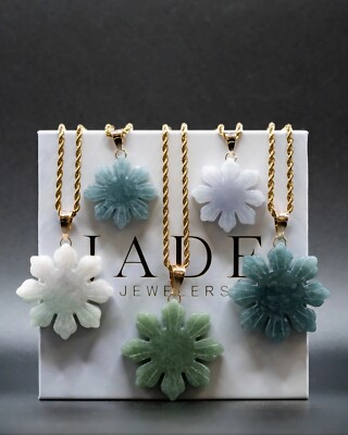 Micro Blue Jade Filipino Sun Pendants with 18K Gold Bail