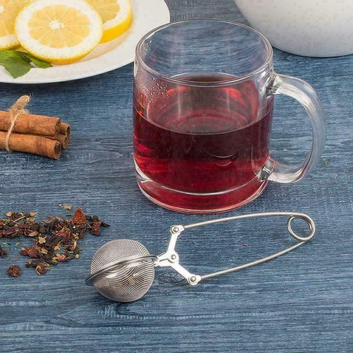 Kräuter Loose Sieb Wiederverwendbares Tee -Netzkugeln Infuser Lot V2 P1H3 D Y3R9 - Picture 10 of 10
