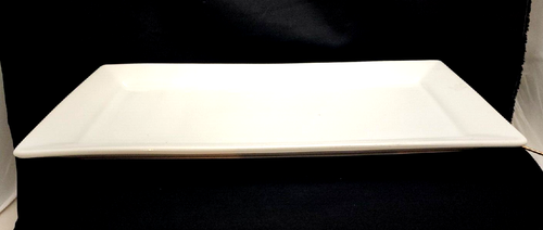 BIA Cordon Bleu Porcelain Rectangle Serving Platters, White 14.25" Long - Picture 4 of 5