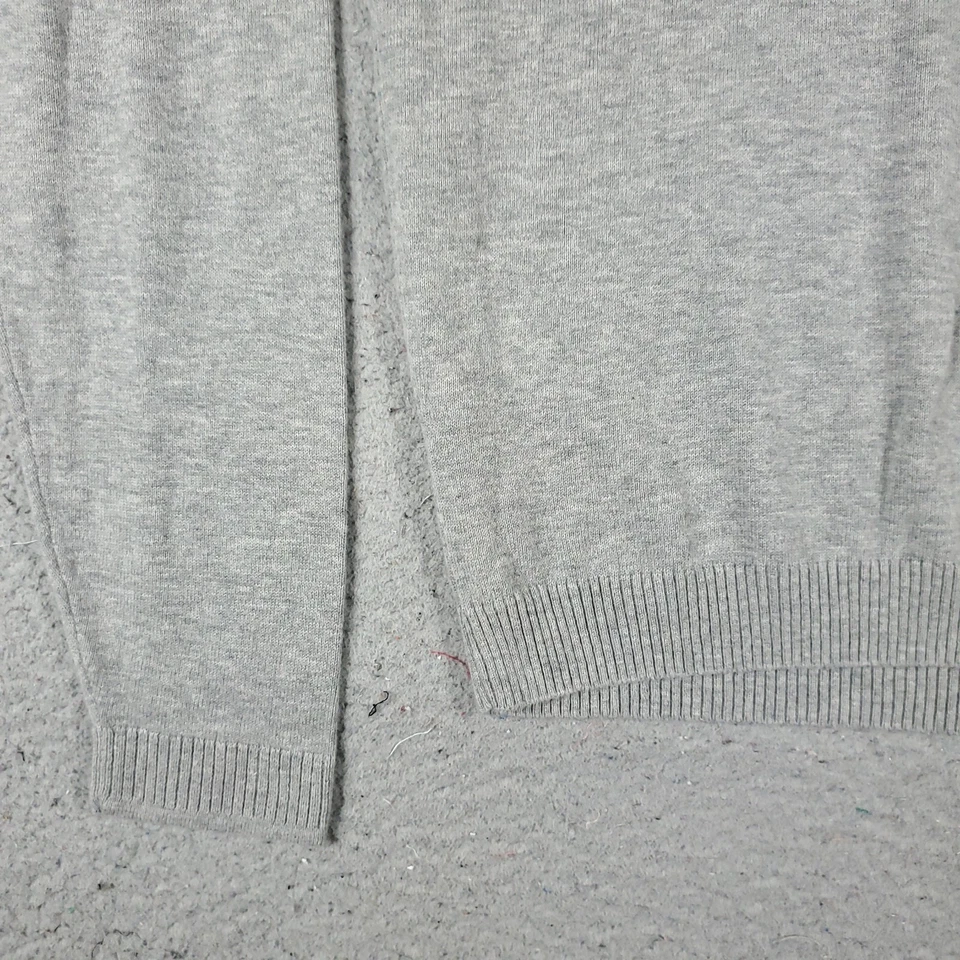 Penguin Munsingwear 毛衣男式小号灰色领套衫运动衫 — 第 4/4 张图片