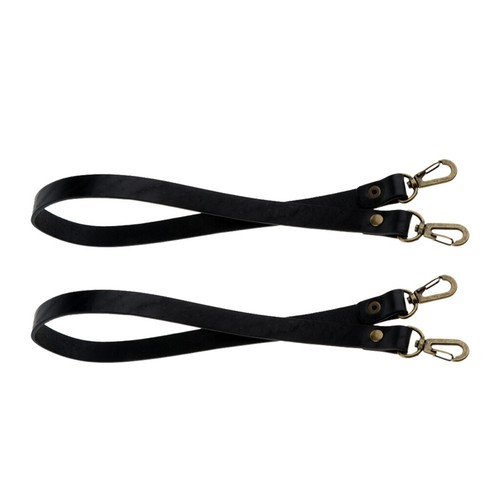 Tracolla per borsa regolabile cm.105/120 in similpelle nera 2 cm. r | su  MissHobby