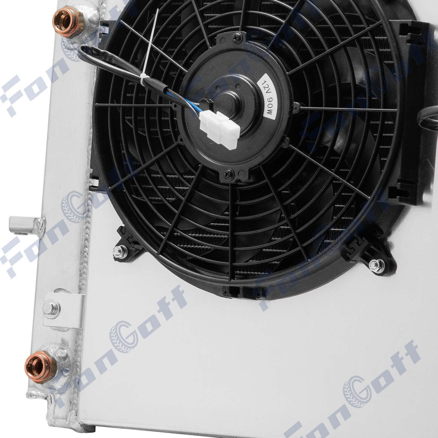 4 Row Radiator Shroud Fan For 2013-2018 Ram 2500/3500 4500 Pickup 6.7L L6 Diesel thumbnail 5