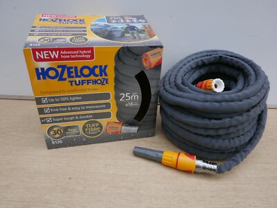 Hozelock 8125 25 Meter TUFFHOZE knickfrei Gartenschlauch Rohr