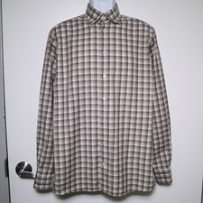  250 ETON - Contemporary Cotton Button Up Dress Shirt - Mens Medium, 39, 15 1/2