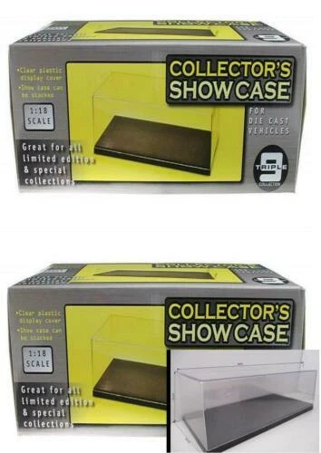 Espositori e contenitori acrilico per il modellismo statico scala 1:18